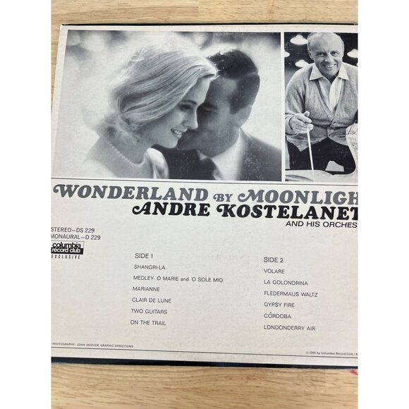 Andre Kostelanetz "Wonderland By Moonlight" Vinyl Record P2S 5090 Vintage Album - Picture 5 of 5